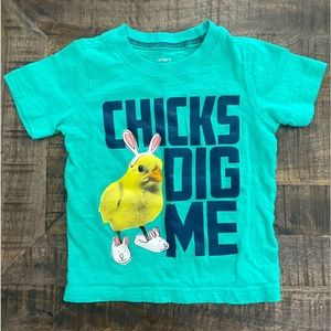 Carter’s Easter T-Shirt, Baby Boy, Size 18 Months, Like New Condition, Worn Once